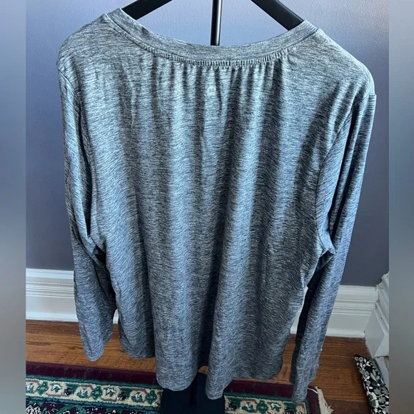 RBX Heather Black Long Sleeve Women's Top 3XL - Picture 4 of 4